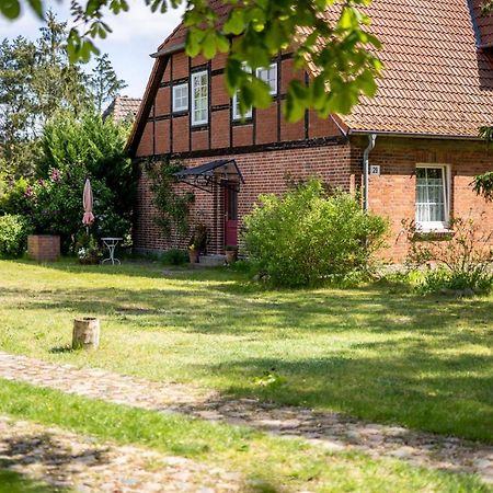 Ferienwohnung 1 Im Landhaus Am Wildpark 보에크 외부 사진