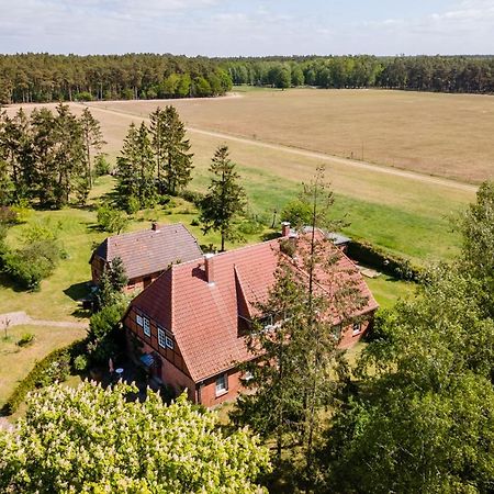 Ferienwohnung 1 Im Landhaus Am Wildpark 보에크 외부 사진