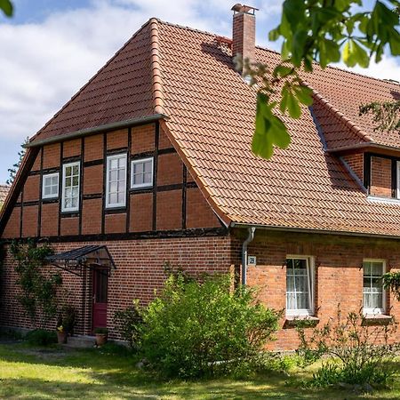 Ferienwohnung 1 Im Landhaus Am Wildpark 보에크 외부 사진