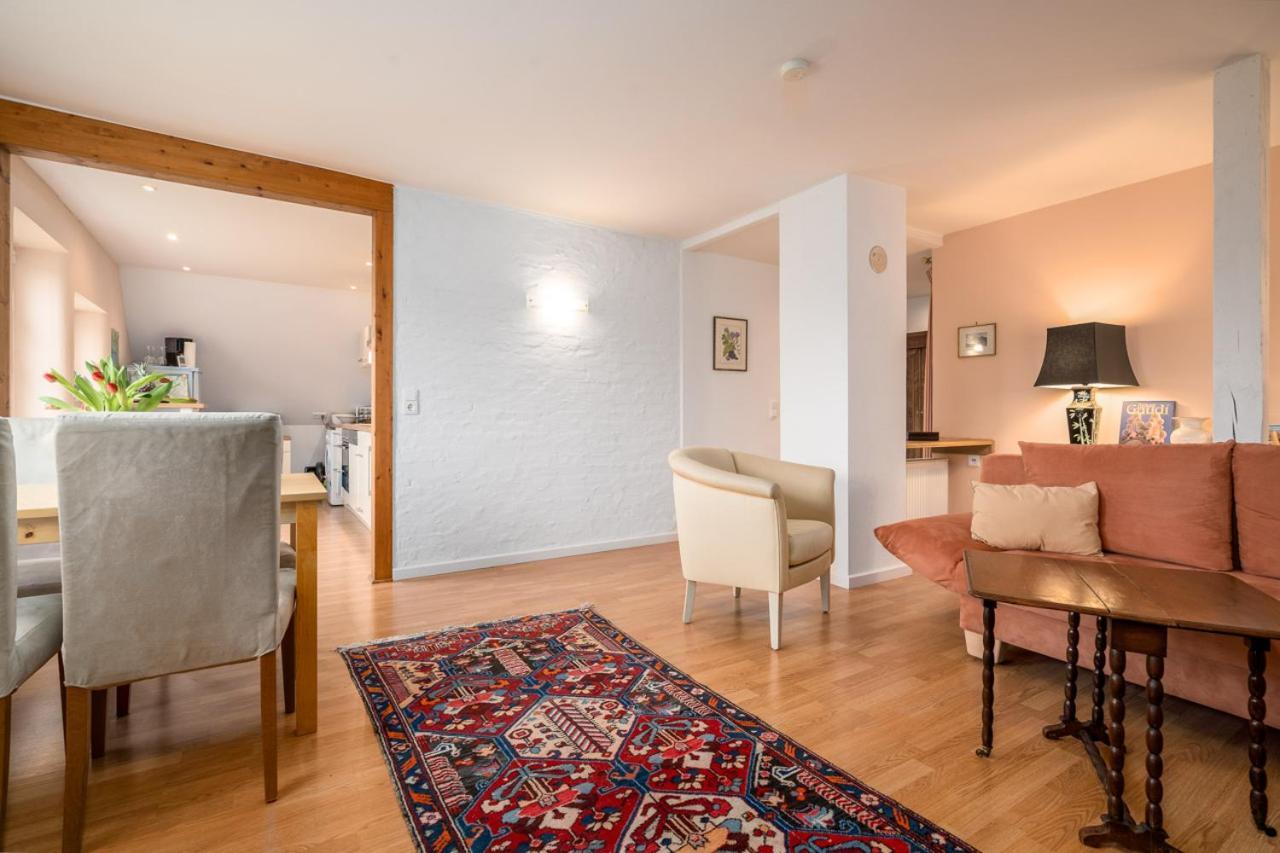 Ferienwohnung 1 Im Landhaus Am Wildpark 보에크 외부 사진
