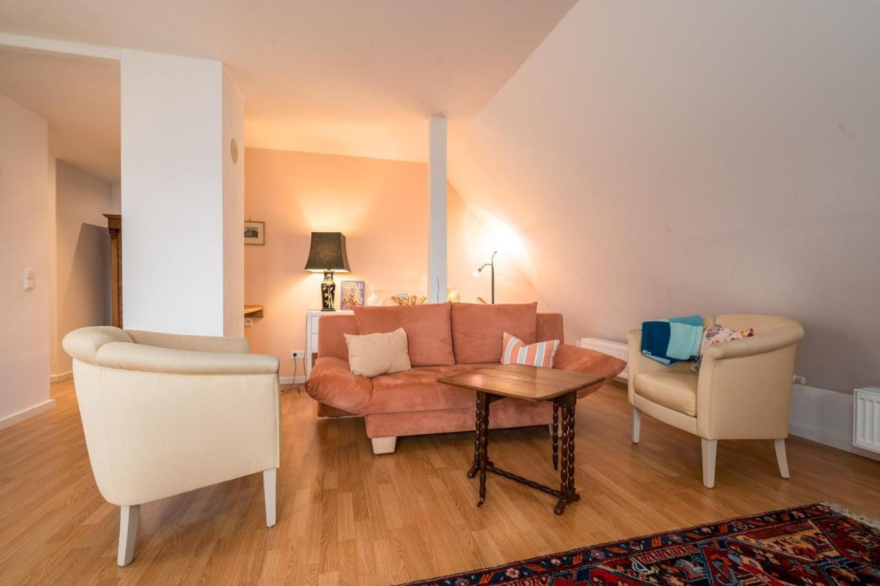 Ferienwohnung 1 Im Landhaus Am Wildpark 보에크 외부 사진