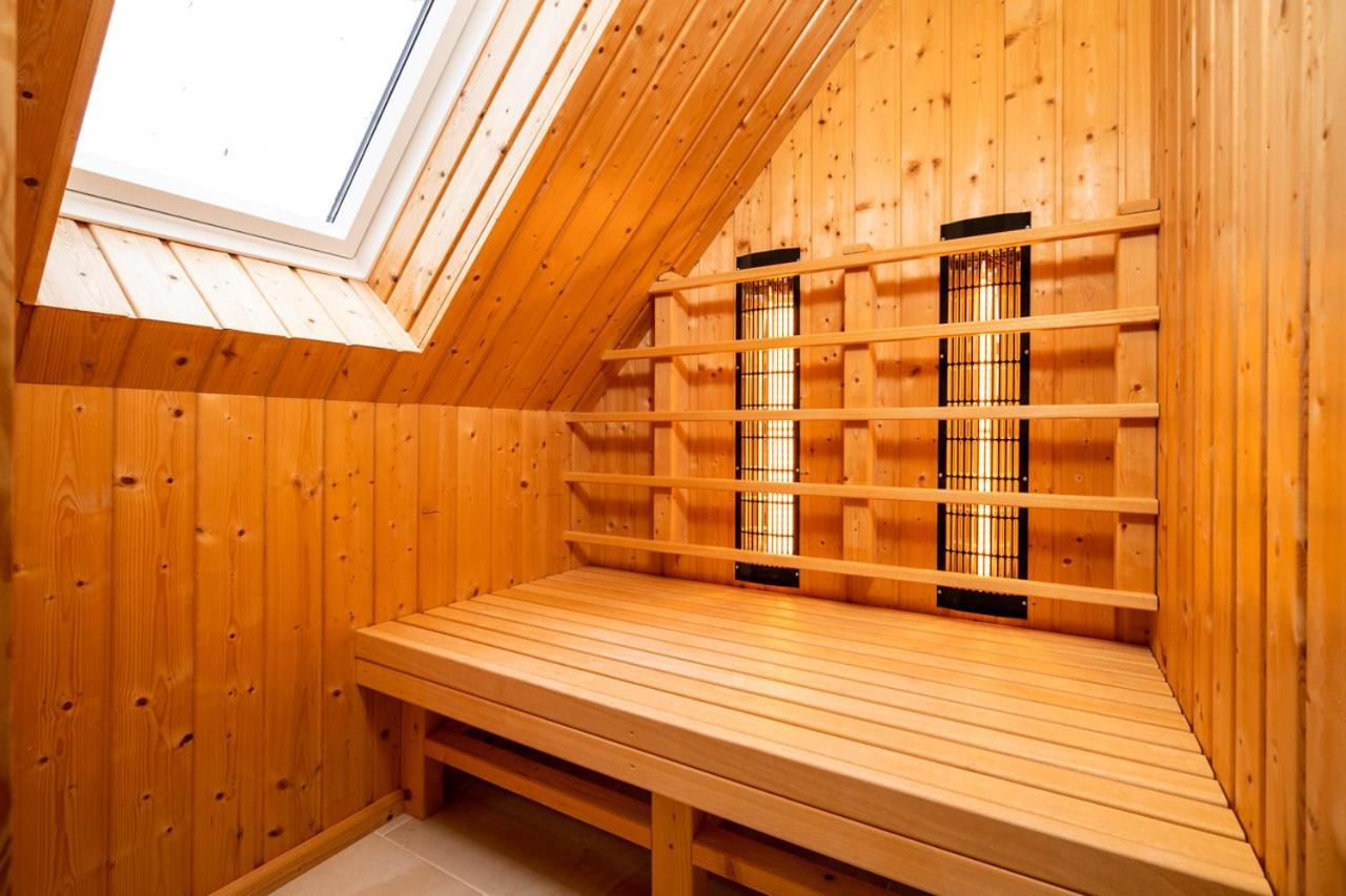 Ferienwohnung 1 Im Landhaus Am Wildpark 보에크 외부 사진