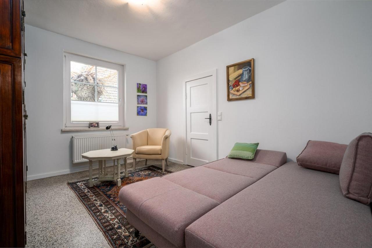 Ferienwohnung 1 Im Landhaus Am Wildpark 보에크 외부 사진