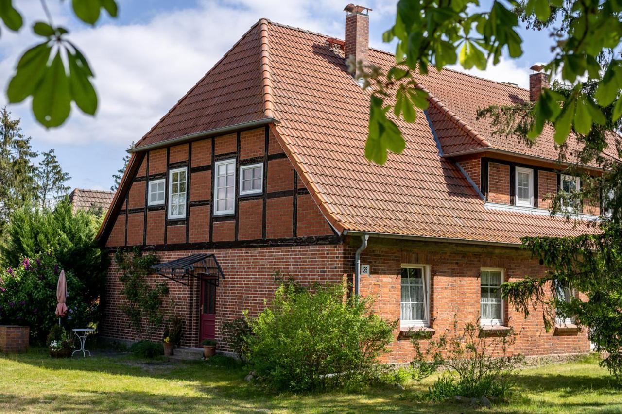 Ferienwohnung 1 Im Landhaus Am Wildpark 보에크 외부 사진